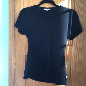 JAMES PERSE Black Crewneck Tee